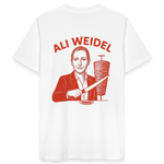 Ali Weidel T-Shirt weiß backprint - Weiß