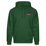 Juttyboy Hoodie | Stick Design - Flaschengrün