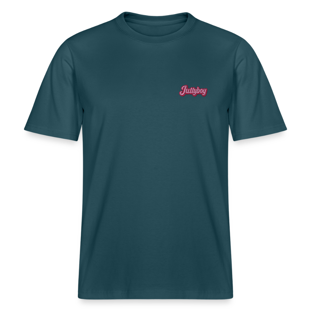 Juttyboy T-Shirt | Stick Design - Dunkles Petrol