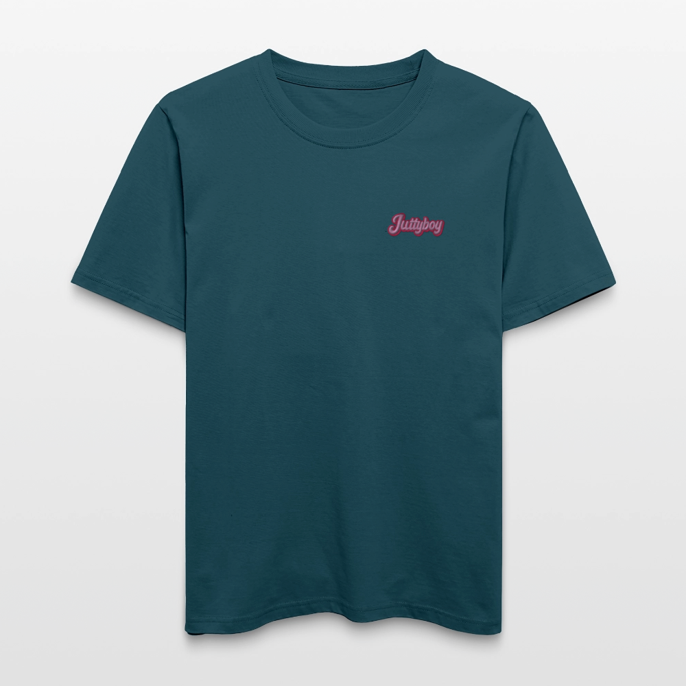Juttyboy T-Shirt | Stick Design - Dunkles Petrol
