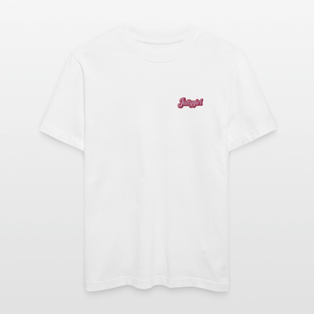 Juttygirl T-Shirt | Stick Design - Weiß