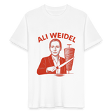 Ali Weidel T-Shirt weiß frontprint - Weiß