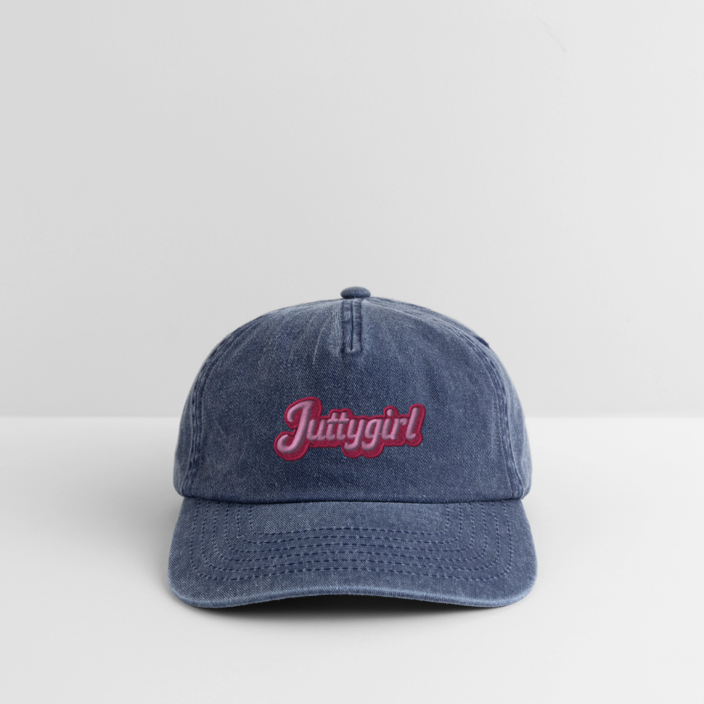 Juttygirl Cap | Stick Design - Vintage Denim