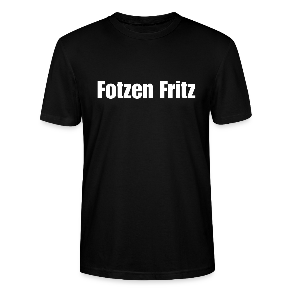 Fotzen Fritz T-Shirt schwarz - Schwarz