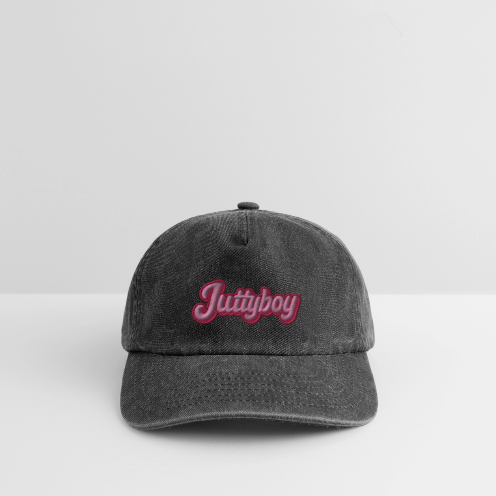 Juttyboy Cap mit Stick - Vintage Schwarz