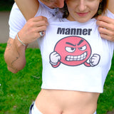 "Männer" Top für Frauen