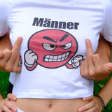 "Männer" Top für Frauen