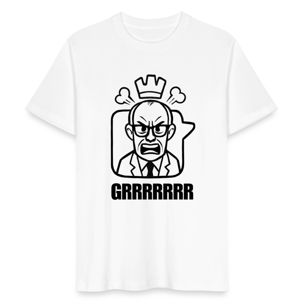 GRRRRRRR T-Shirt 2.0 frontprint - Weiß