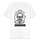 GRRRRRRR T-Shirt 2.0 frontprint - Weiß