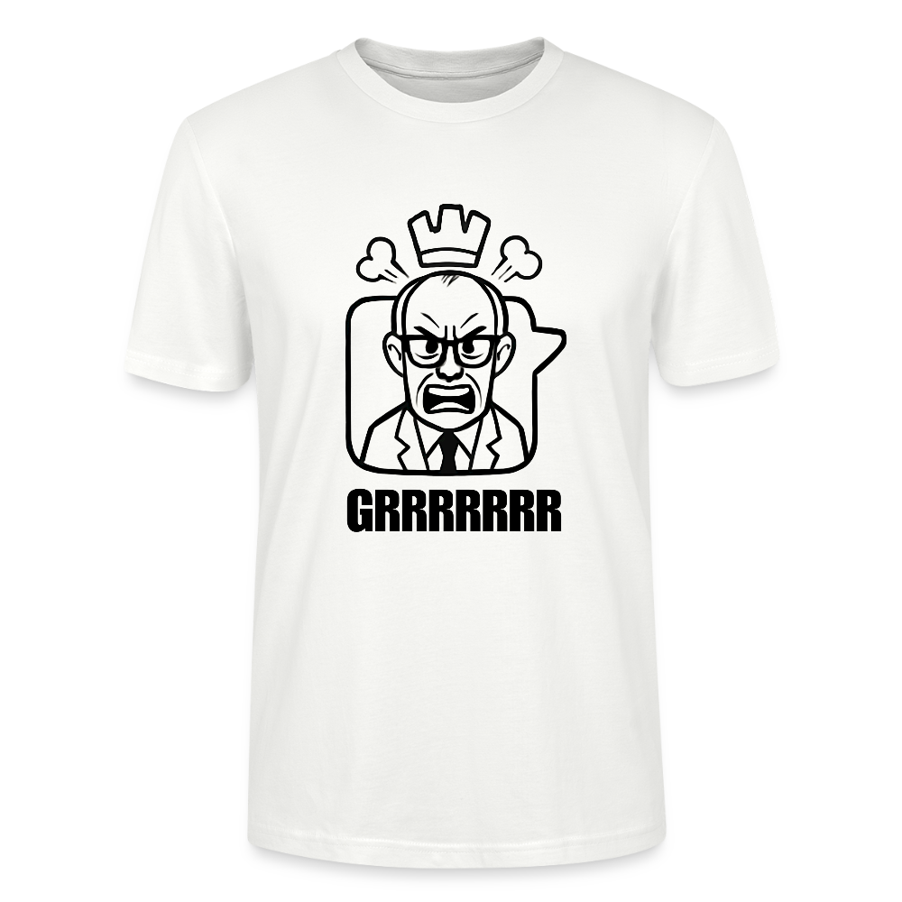 GRRRRRRR T-Shirt 2.0 frontprint - Weiß